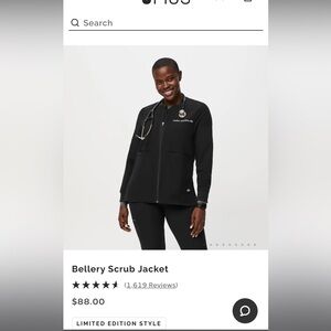 Bellery Scrub Jacket XXS